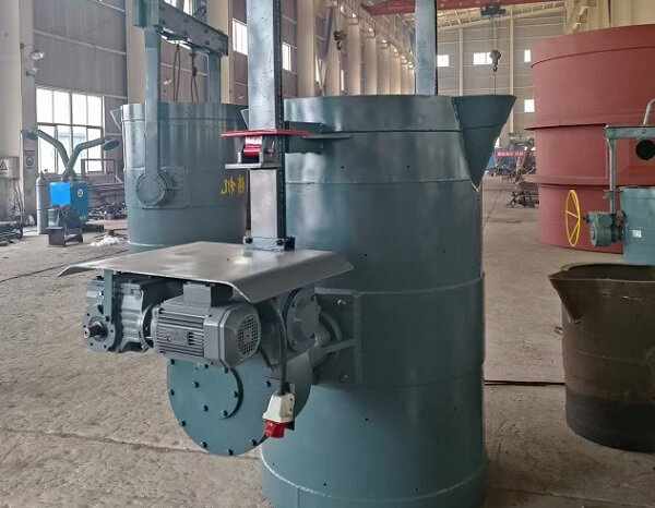 邁傳K系列直角減速機在鐵水包上的應用